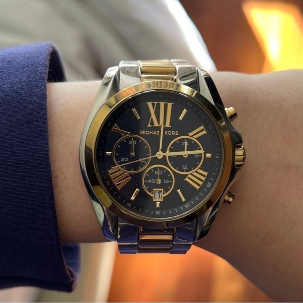 Michael Kors Bradshaw Oversized chronograph watch